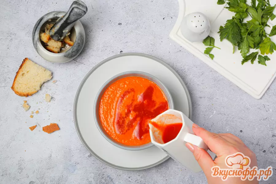 Обожаю холодный томатный суп гаспачо – ресторанное блюдо в домашних условиях